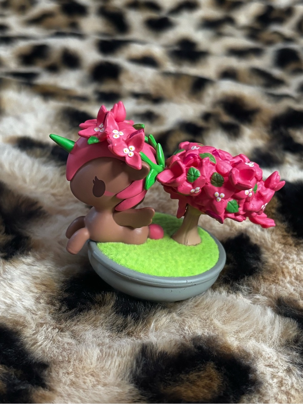 Tokidoki Botanical Bonsai Unicorno Pink Bougainvillea Figure